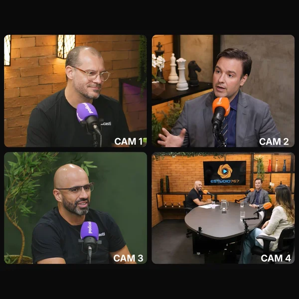 Estúdio Musk — ângulos de câmera