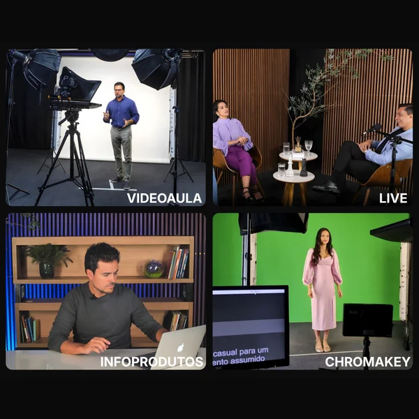 Estúdio Spielberg — ângulos de câmera